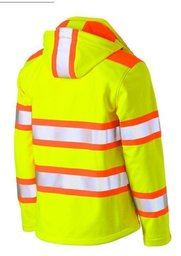 Picture of Bisley, Taped Bouble Hi Vis Softshell Jacket